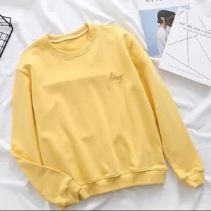 Brandy Melville Honey Sweatshirt